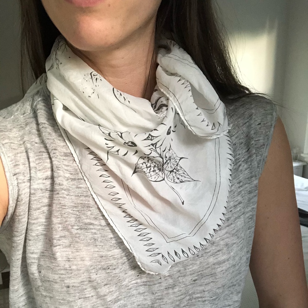 Vintage Silk Scarf